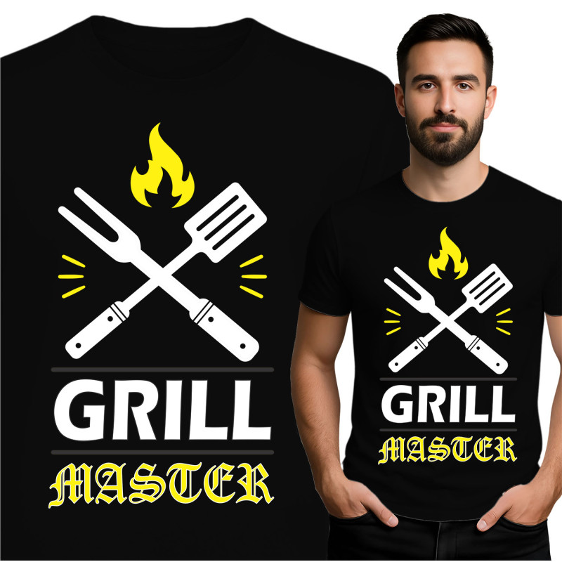 Koszulka męska 'Grill Master'
