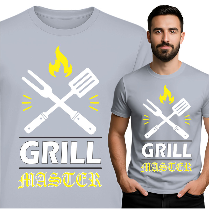 Koszulka męska 'Grill Master'