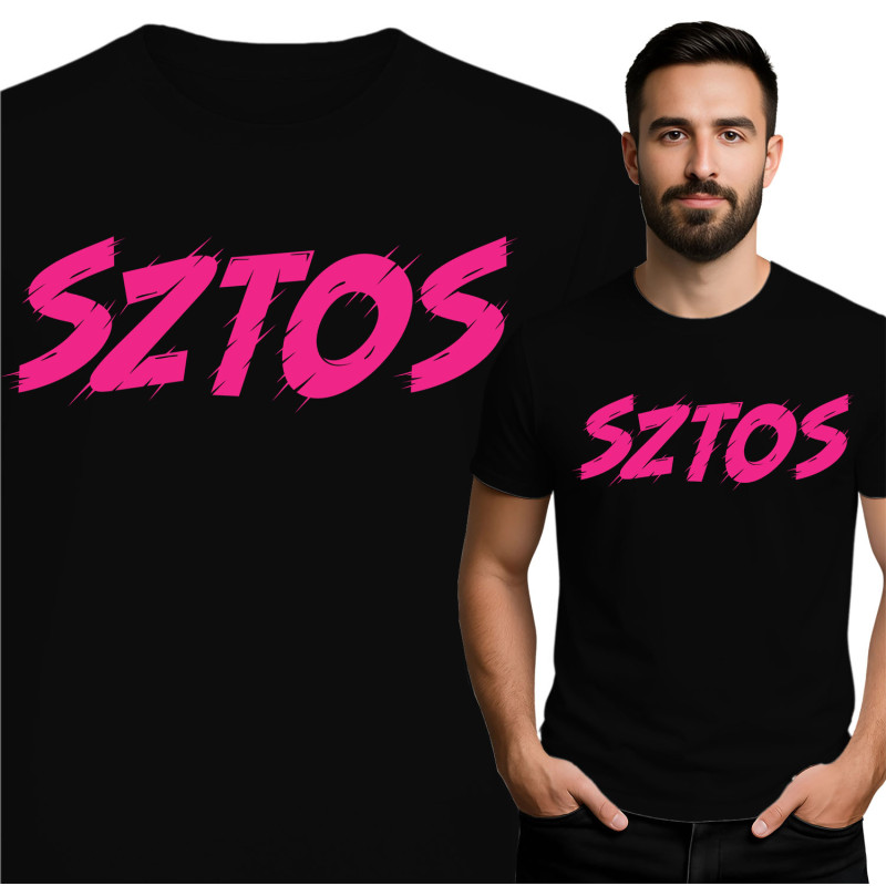 SZTOS Bold Graphic T-shirt
