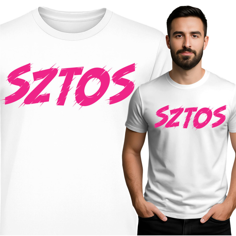 SZTOS Bold Graphic T-shirt
