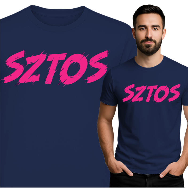 SZTOS Bold Graphic T-shirt