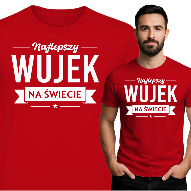 Koszulka męska 'Najlepszy Wujek na Świecie'