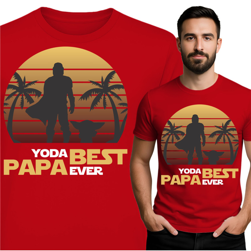 Yoda Beste Papa Ooit T-Shirt