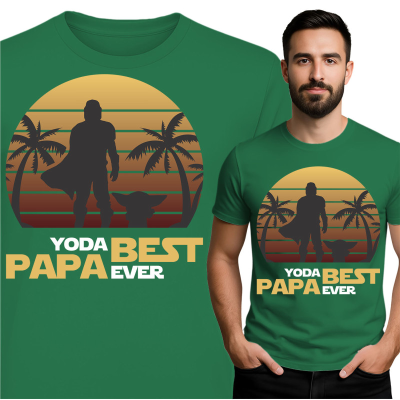 Yoda Beste Papa Ooit T-Shirt