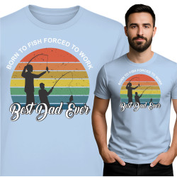 Born to Fish T-Shirt - De Beste Papa Ooit