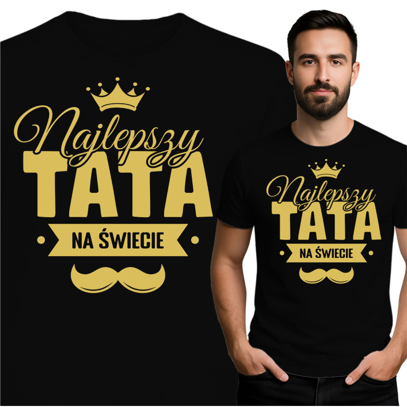 Koszulka męska 'Najlepszy Tata na Świecie'