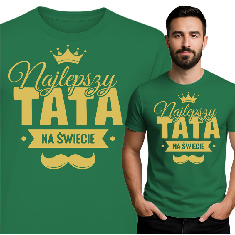 Beste Papa ter Wereld T-Shirt