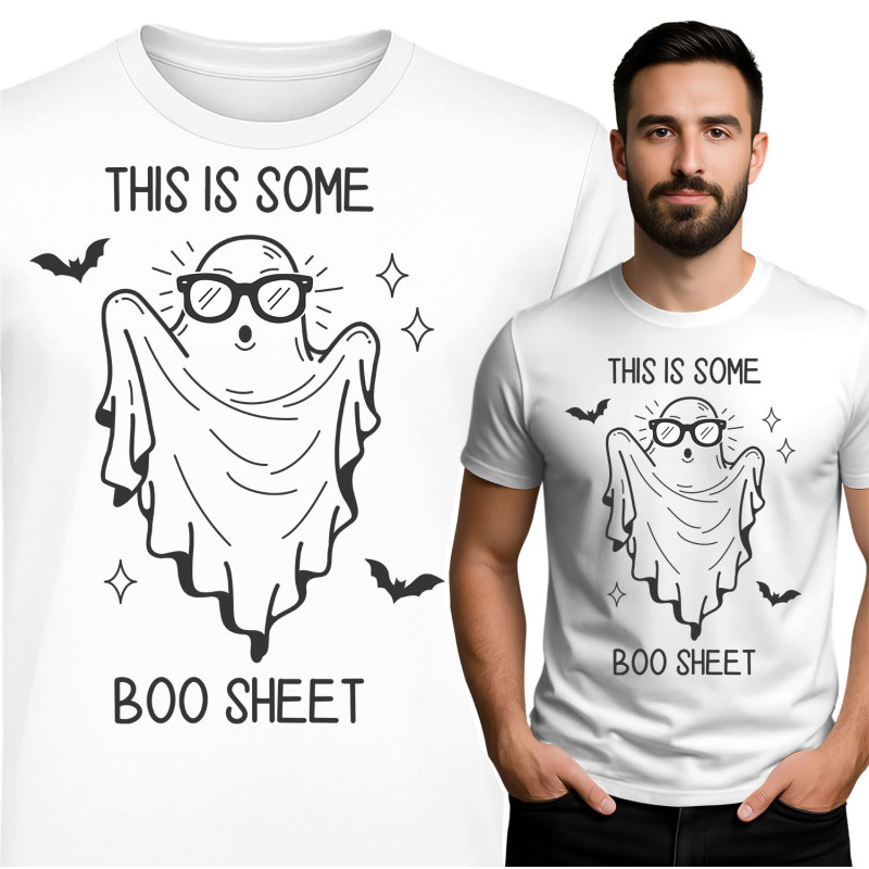 Koszulka męska 'To jest jakaś boo sheet'