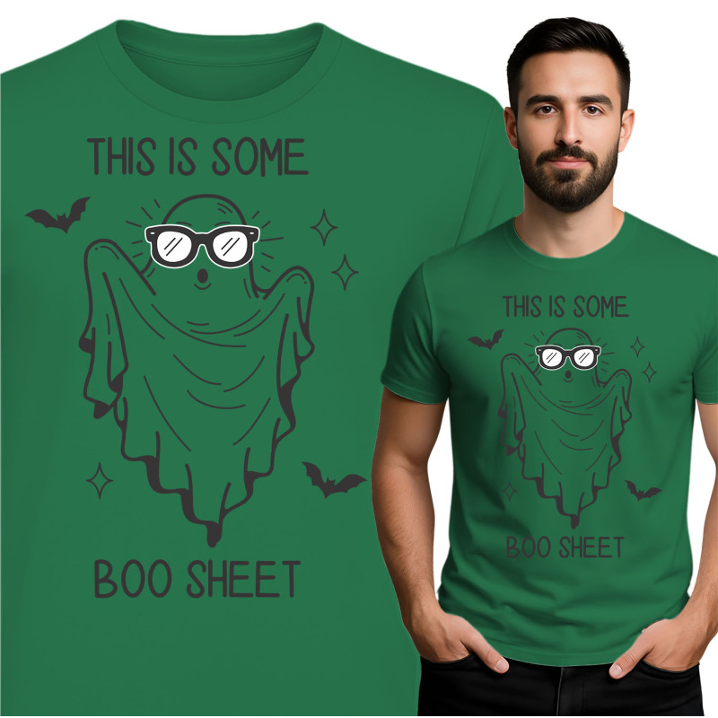 Grappig Geest T-Shirt - 'Dit Is Wat Boo Sheet'