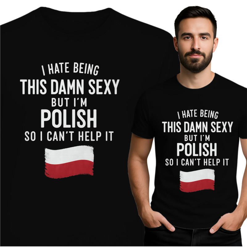 Stijlvol T-shirt met Poolse trots