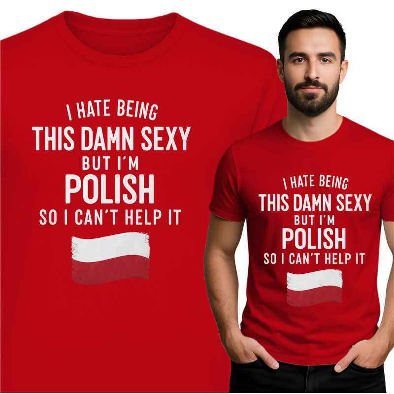 Stijlvol T-shirt met Poolse trots