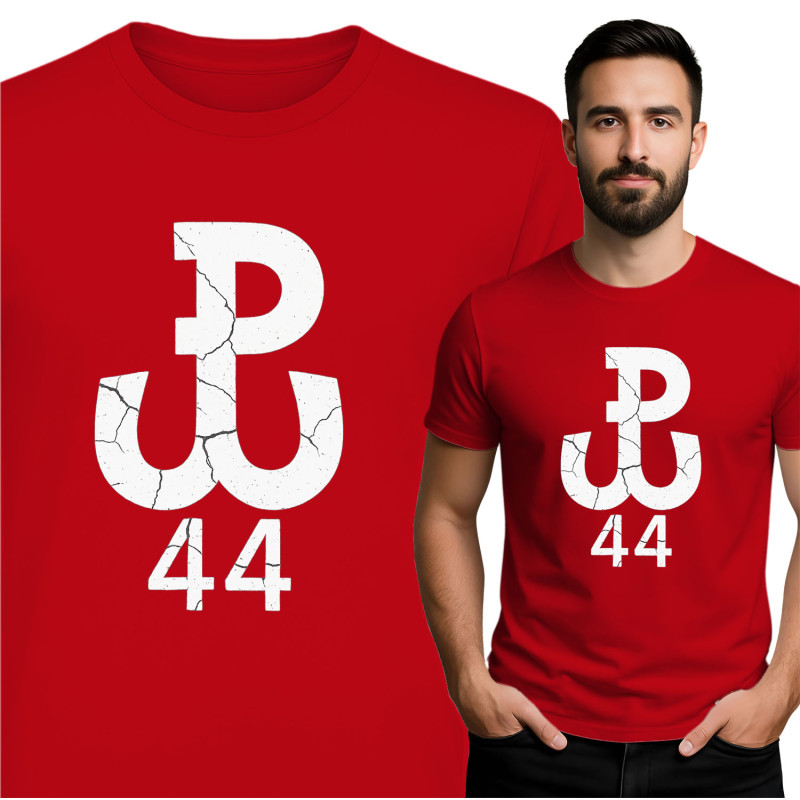 Zwarte T-shirt met Gebroken Logo