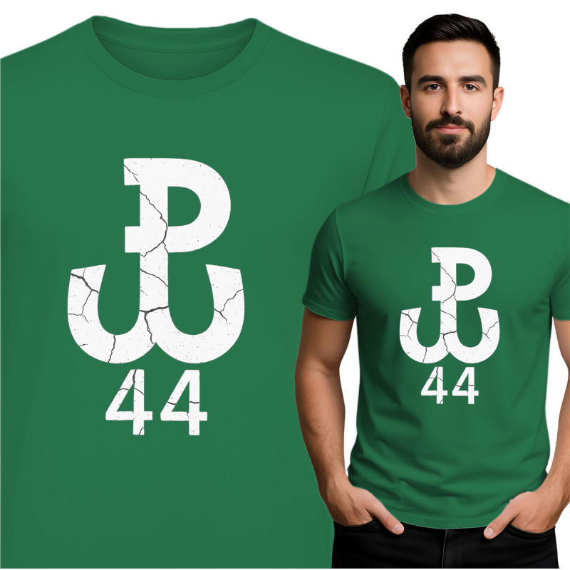 Zwarte T-shirt met Gebroken Logo