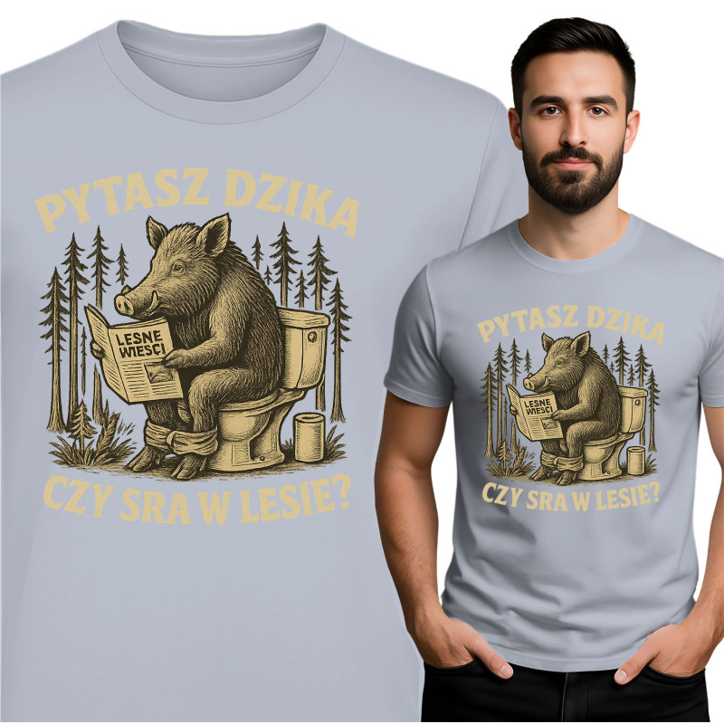 Grappige Wild Zwijn T-shirt
