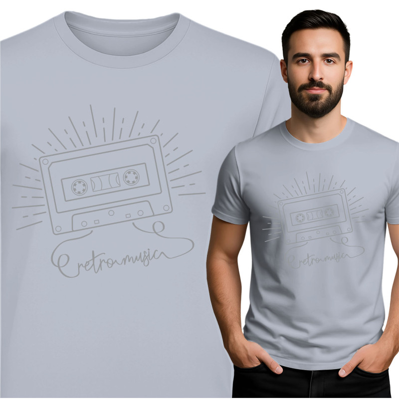 Retro Muziek T-Shirt