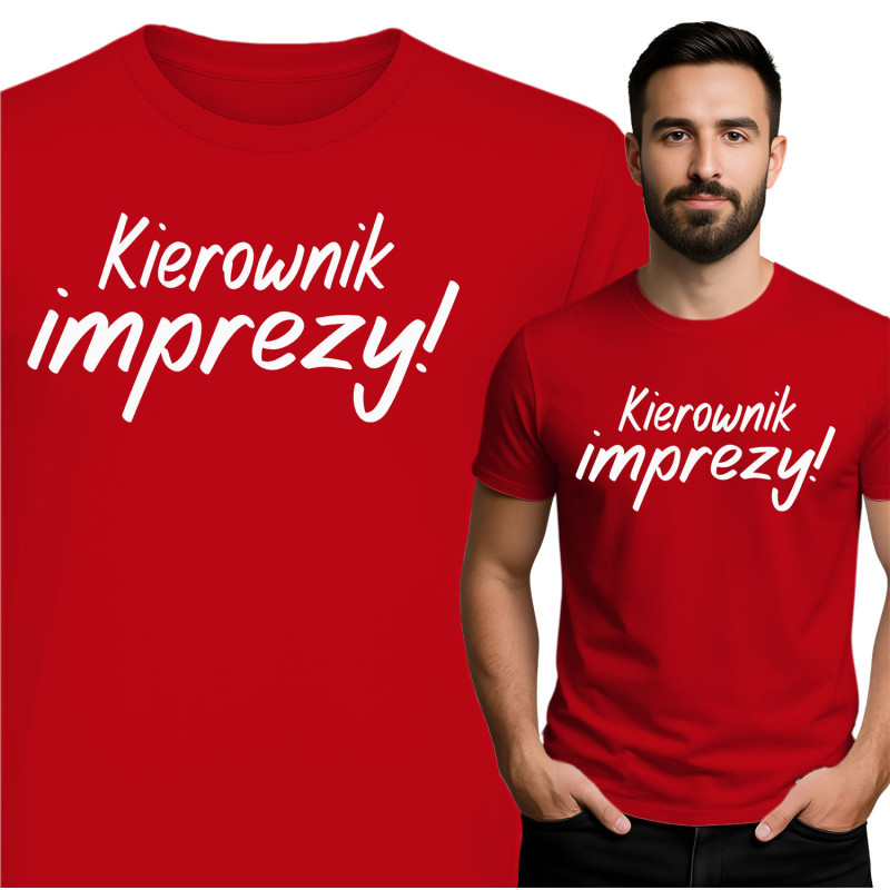 Koszulka męska 'Kierownika Imprezy'