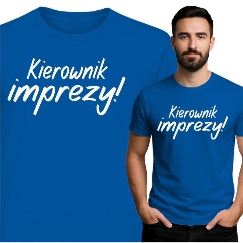 Koszulka męska 'Kierownika Imprezy'
