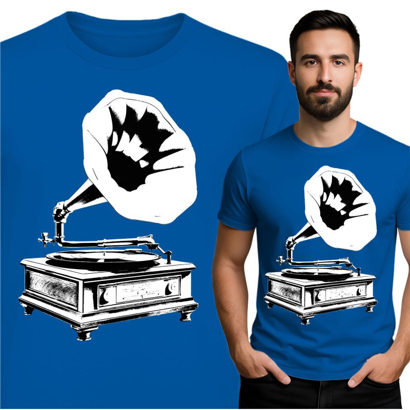 Vintage Gramofon T-Shirt