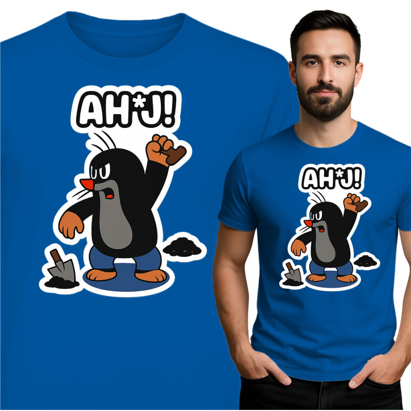Trendy T-shirt met Mole Design