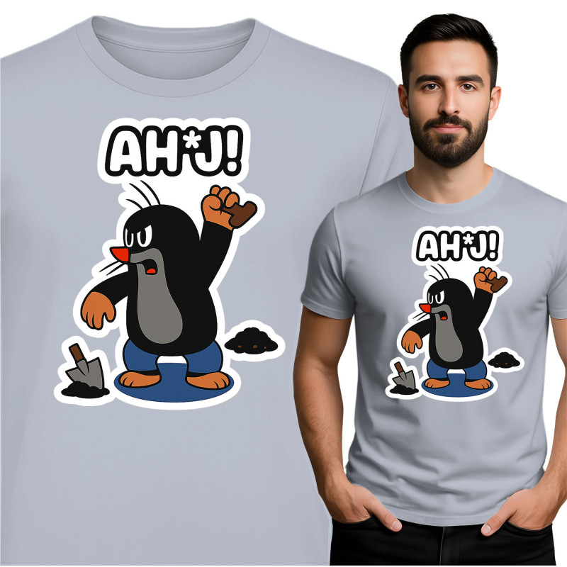 Trendy T-shirt met Mole Design