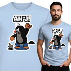 Trendy T-shirt met Mole Design