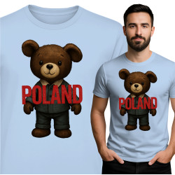 Koszulka męska 'Misiem Polska'