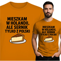 Koszulka męska 'MIESZKAM W...