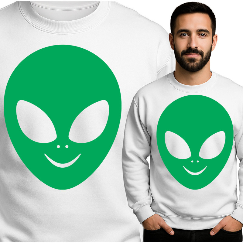 Alien Graphic Sweatshirt