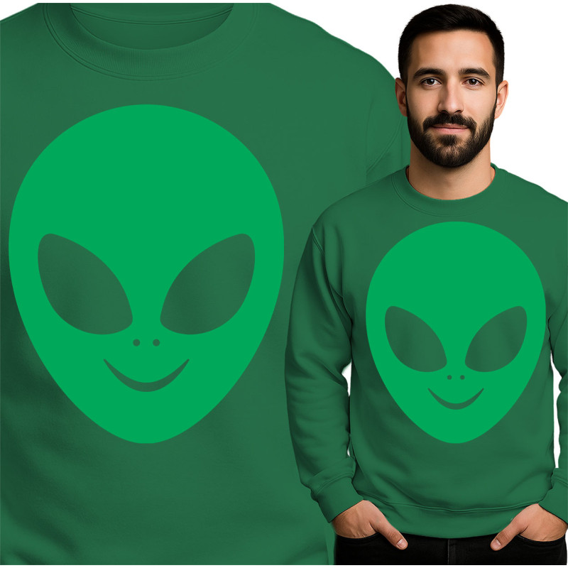 Alien Graphic Sweatshirt