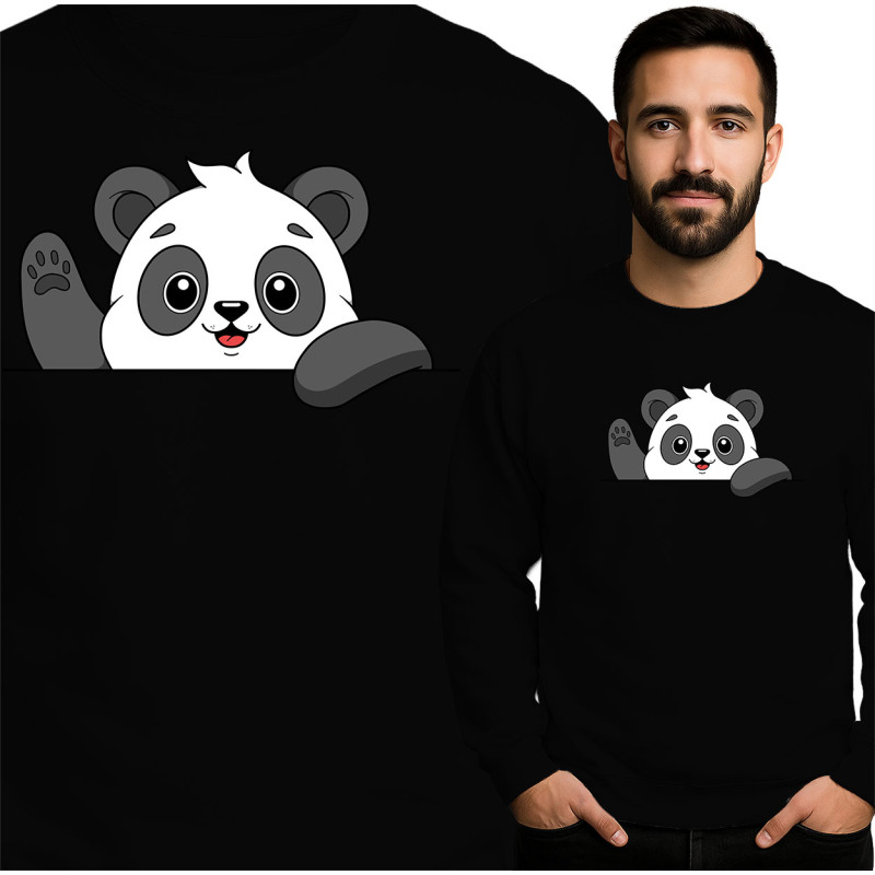 Bluza męska ' Słodka Panda'