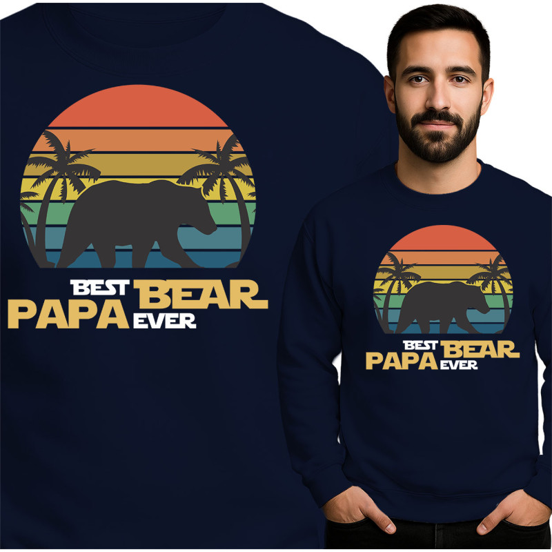 Beste Papa Beer Sweatshirt