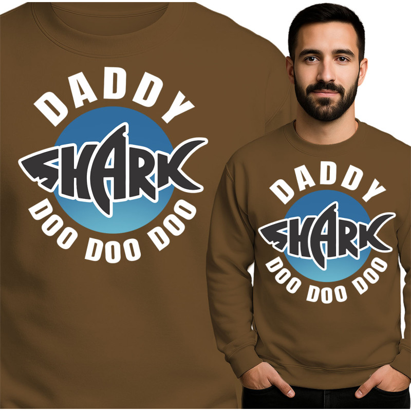 Bluza męska 'Daddy Shark'