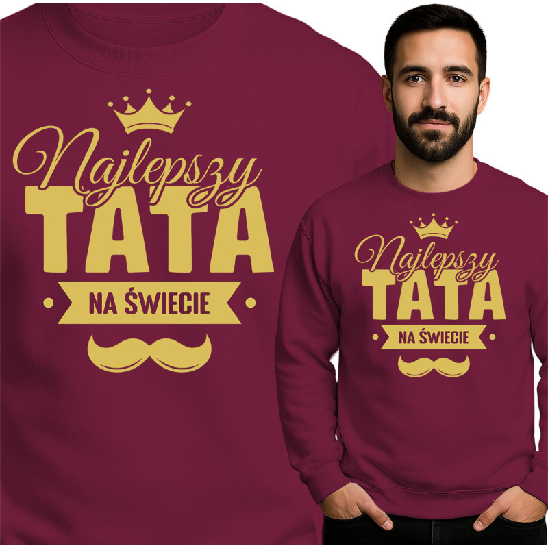 Bluza męska 'Najlepszy Tata na Świecie'