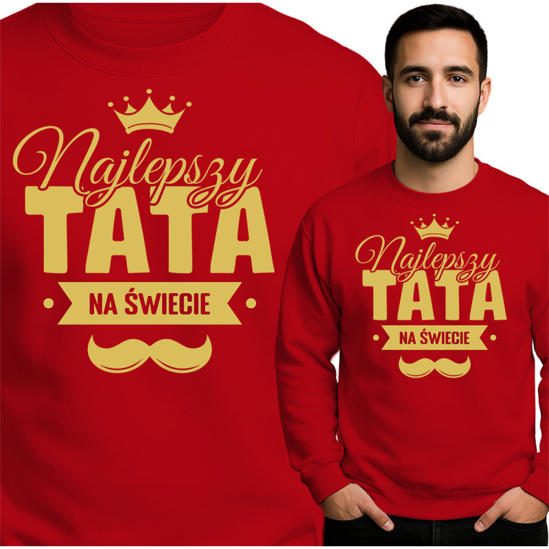 Bluza męska 'Najlepszy Tata na Świecie'