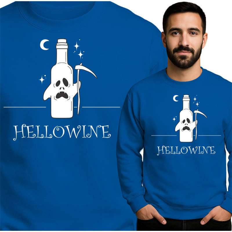 Bluza męska 'Hellowine'