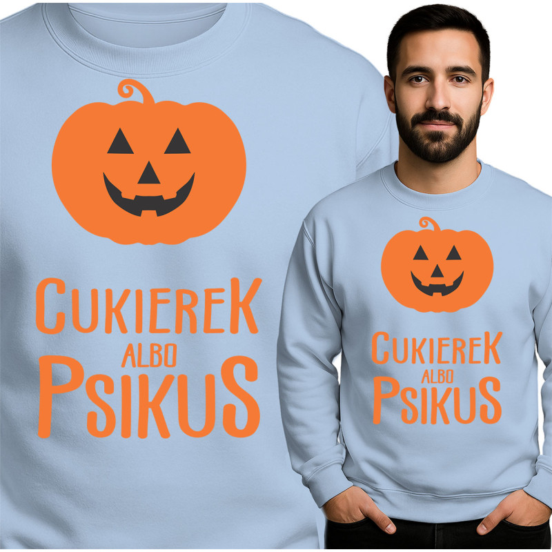 Bluza męska 'CUKIEREK Albo PSIKUS'