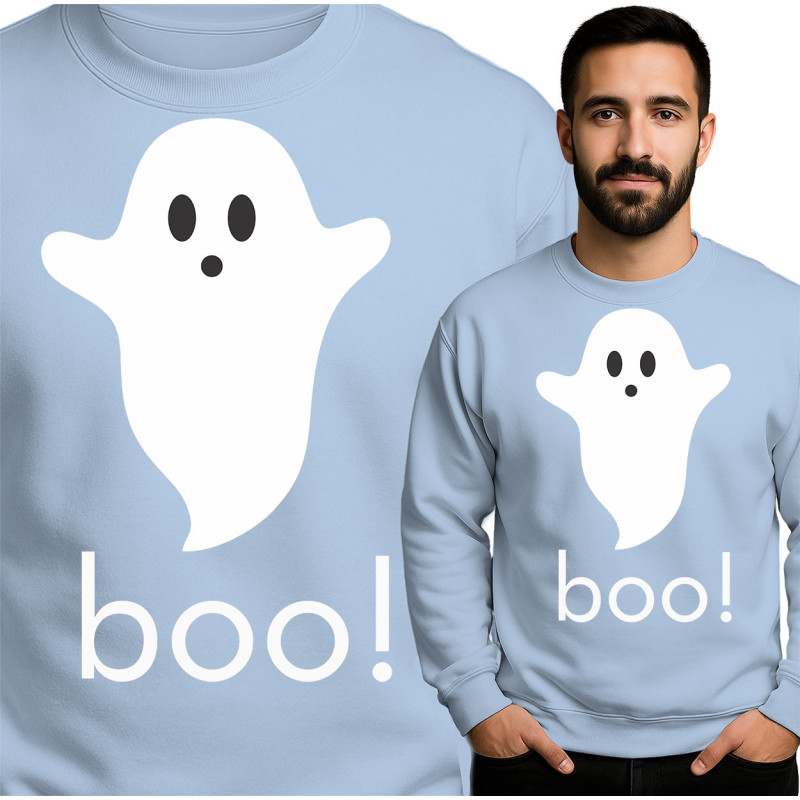 Bluza męska  'Boo! z Duchkiem'