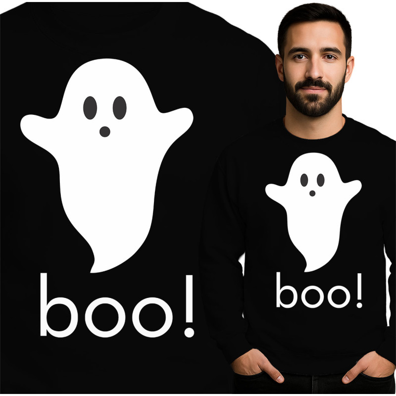 Bluza męska  'Boo! z Duchkiem'
