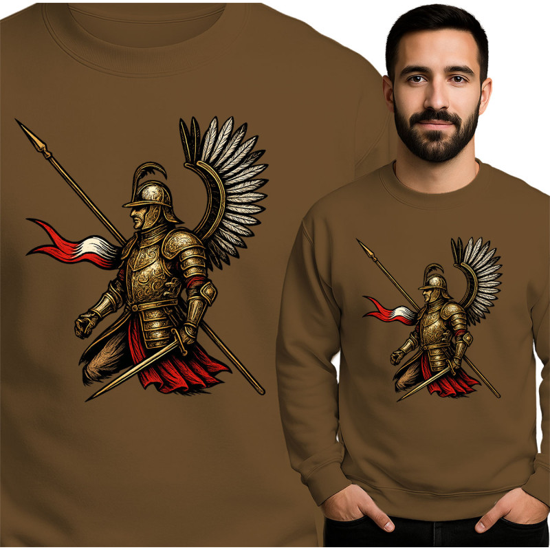 Bluza męska 'Duch Wojownika'