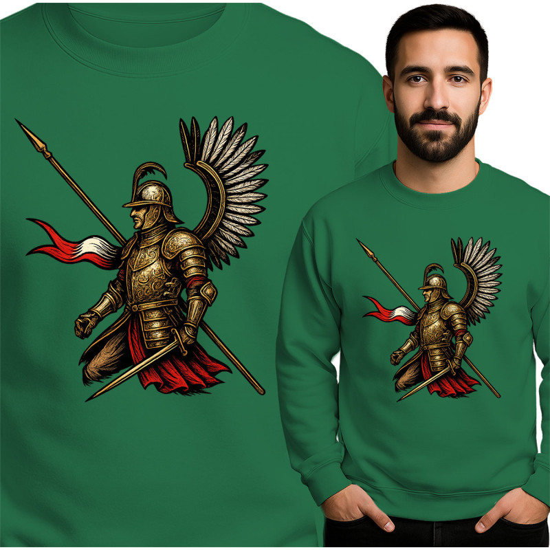 Bluza męska 'Duch Wojownika'