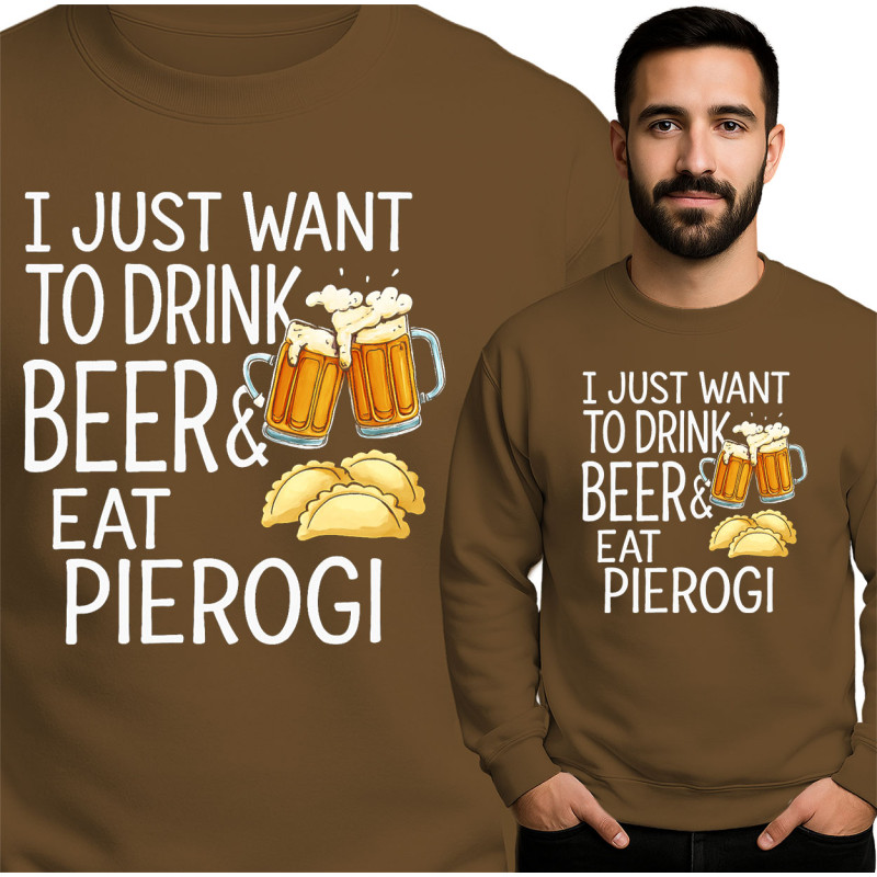Grappige Bier en Pierogi Sweater