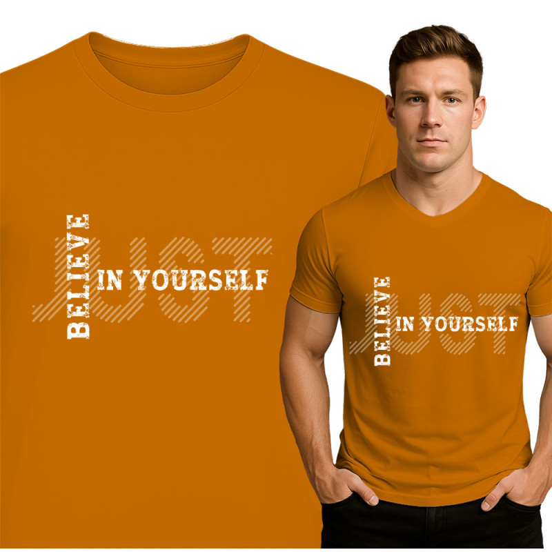 Believe in Yourself T-Shirt - Gym Ontwerp