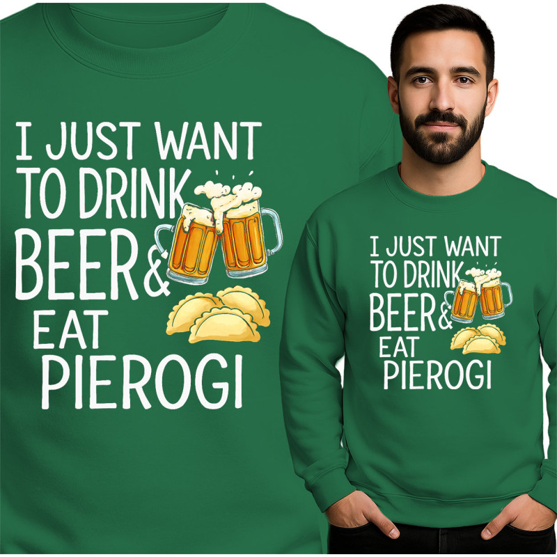 Grappige Bier en Pierogi Sweater