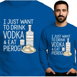 Vodka en Pierogi Sweatshirt