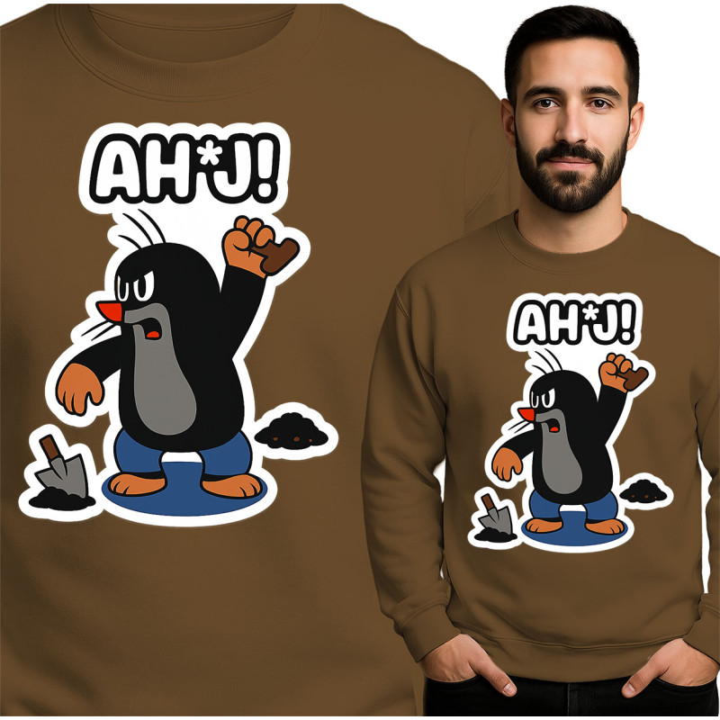 Bluza męska 'śmieszny nadruk'