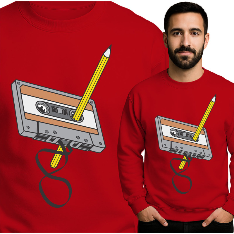 Retro Cassette Sweatshirt
