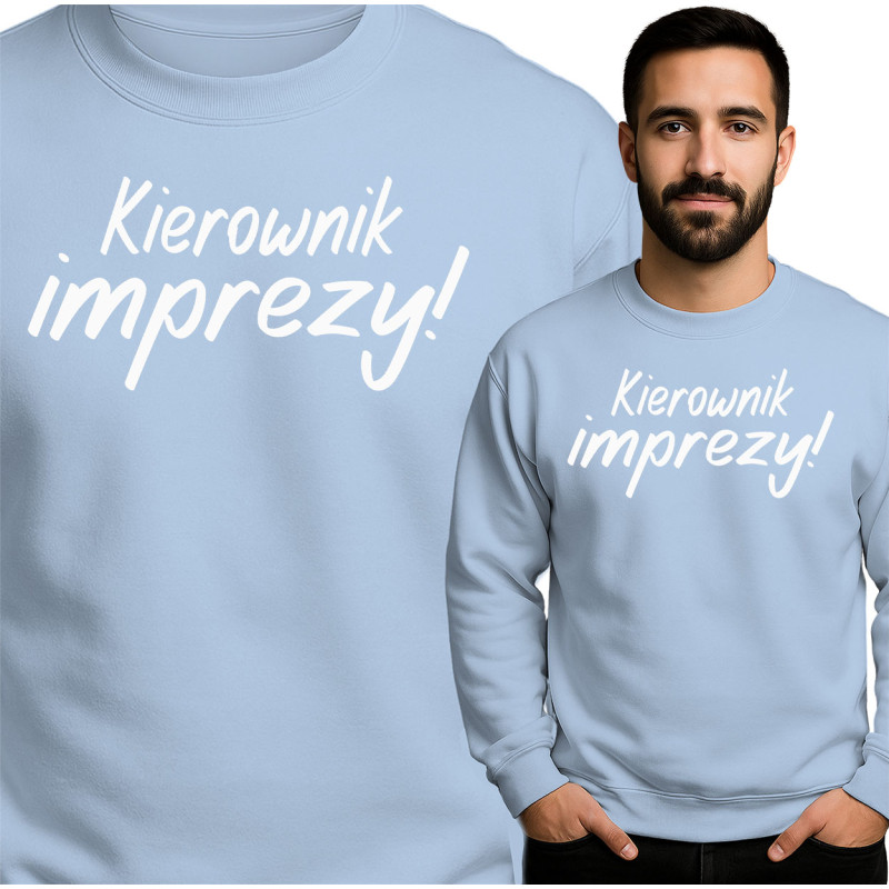 Stijlvolle Lichtblauwe Sweatshirt