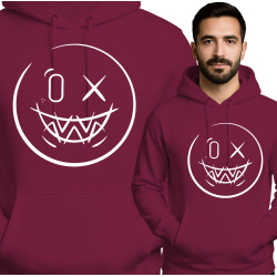 Bluza męska 'uśmiech X/O'