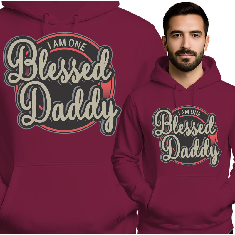 Blessed Daddy Hoodie - Perfect Cadeau