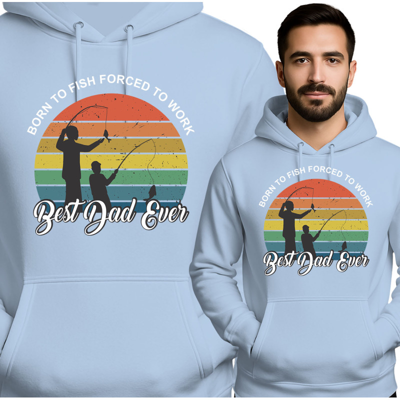Beste Vader Ooit Vis Hoodie